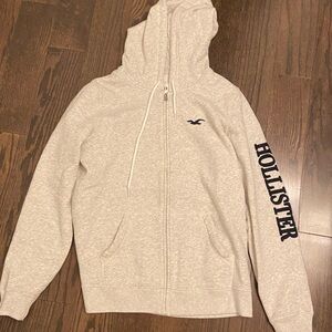 Hollister zip up size large